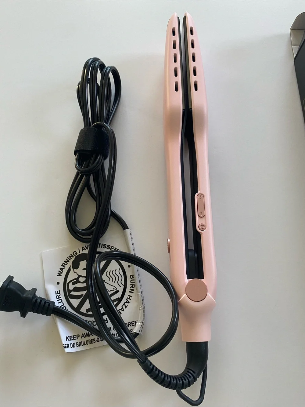 WAVYTALK 1.7in wide hair straightener S11 Pink Hair tool